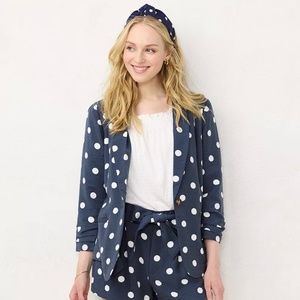 Lauren Conrad polka dot blazer